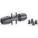 Conector 1/2” con 4 salidas de 1/4”