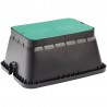 Rectangular valve box
