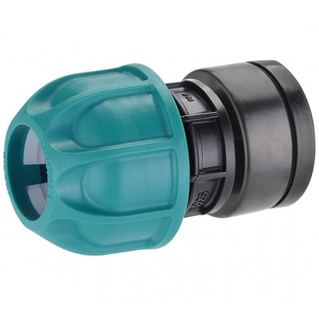 Ø 3/4” connector- F. 1” thread