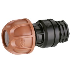 Ø 20mm coupling - 3/4” -1/2" F. thread