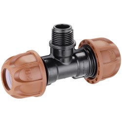 Ø 20mm T Stück, 1/2” Gewinde