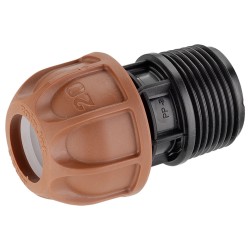 1” M threaded connector Ø 20 mm