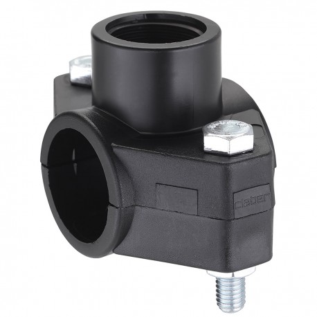 Presa a staffa per tubo Ø 20 mm (2 pz)