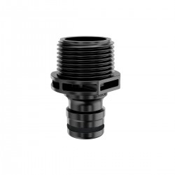 Adapter mit Gewinde 1" M MAX-FLOW