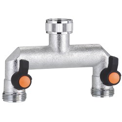 3/4” male threaded two-way adapter - Metal
