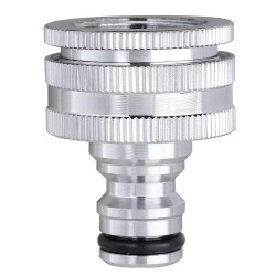 Multi threaded tap connector - Metal
