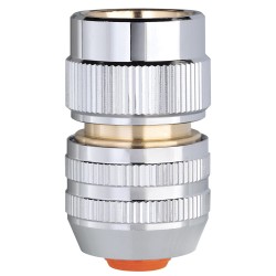 Conector automático de 1/2” - 5/8" con 6 esferas de metal "Metal-Jet"