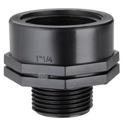 1-1/4” - 1” threaded MAX-FLOW adaptor