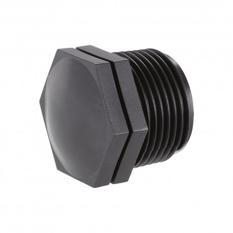 Tapón roscado 1" M