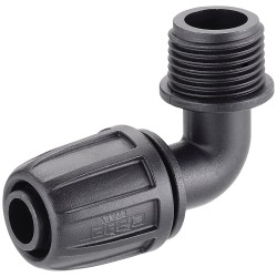 Coude fileté 1/2” (15/21 mm)