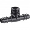 1/2” (15-21 mm) threaded 3-way connector (2 pcs)
