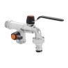 Rubinetto Metal 1/2" con deviatore