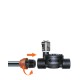 Enlace Ø 20 mm rosca H. 1” M