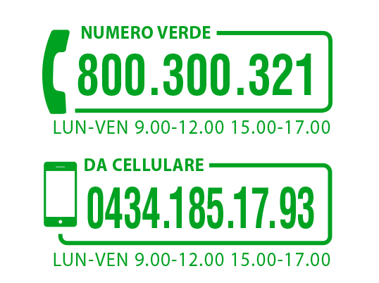 Servizio Clienti 800 300 321