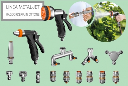 Nuova gamma di raccordi in metallo METAL-JET